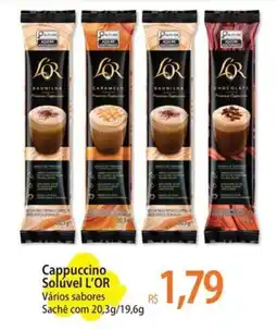 Atacadão Cappuccino Solúvel L'OR Vários sabores oferta