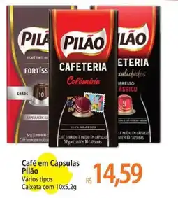 Atacadão Café em Cápsulas Pilão Vários tipos oferta