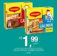 DB Supermercados Maggi - caldo carne/gainha oferta
