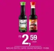 DB Supermercados Satis - molho shoyu suave/intenso oferta