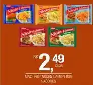 DB Supermercados Nissin - mac inst lamen oferta