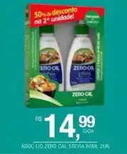 DB Supermercados Zero cal - adoc liq stevia 80ml 2un oferta