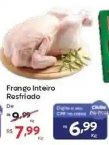 Barbosa Supermercados Frango inteiro resfriado oferta