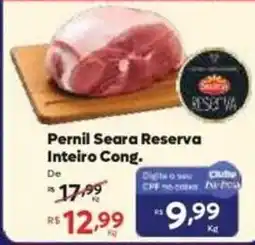 Barbosa Supermercados Pernil Seara Reserva Inteiro Cong. oferta