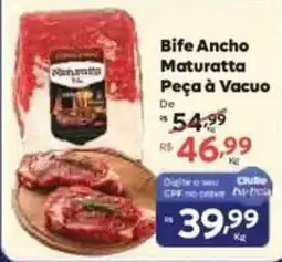 Barbosa Supermercados Bife Ancho Maturatta Peça à Vacuo oferta