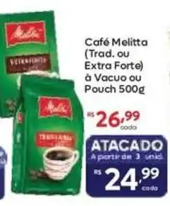 Barbosa Supermercados Café melitta (trad. ou extra forte) oferta