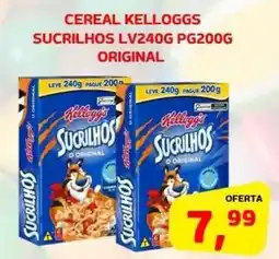 Cercadão Cereal kelloggs sucrilhos o original oferta