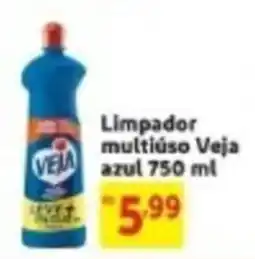 Mercado Extra Limpador multiuso Veja azul oferta