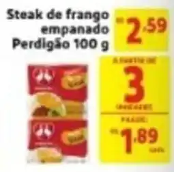 Mercado Extra Steak de frango empanado oferta