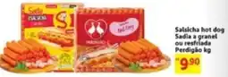 Mercado Extra Salsicha hot dog oferta