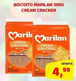 Cercadão Biscoito marilan cream cracker oferta