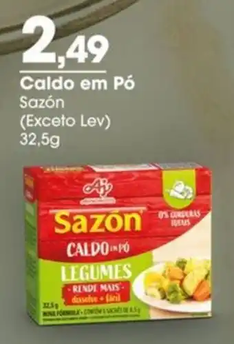 Caldo em Pó Sazón