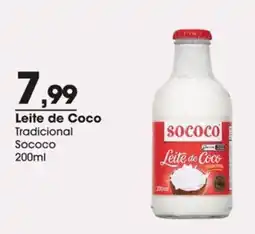 Zaffari Leite de Coco Tradicional Sococo oferta