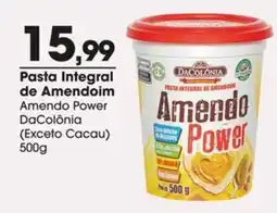 Zaffari Pasta integral de amendoim amendo power dacolonia oferta