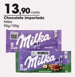 Zaffari Chocolate importado milka oferta