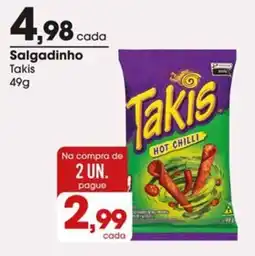 Zaffari Salgadinho Takis oferta