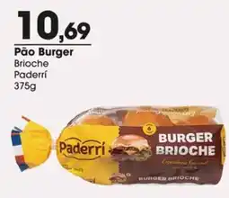Zaffari Pão burger brioche oferta