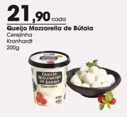 Zaffari Queijo Mozzarella de Búfala Cerejinha oferta