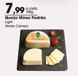 Zaffari Queijo Minas Padrão Light Verde Campo oferta