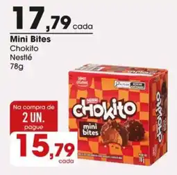 Zaffari Mini bites chokito oferta