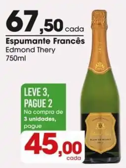 Zaffari Espumante Francês Edmond Thery oferta