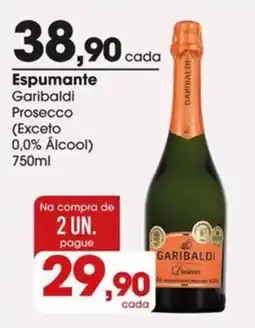 Zaffari Espumante Garibaldi Prosecco oferta