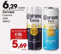 Zaffari Cerveja Corona Lata oferta