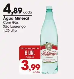 Zaffari Água Mineral Com Gás São Lourenço oferta