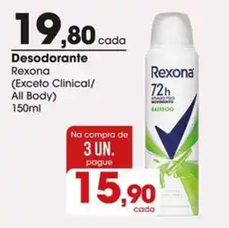 Zaffari Desodorante Rexona oferta