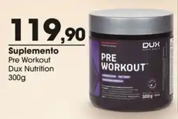 Zaffari Suplemento pre workout dux nutrition oferta