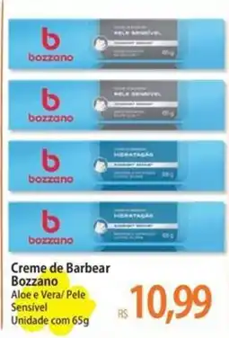 Atacadão Creme de Barbear Bozzano Aloe e Vera/ Pele Sensível oferta
