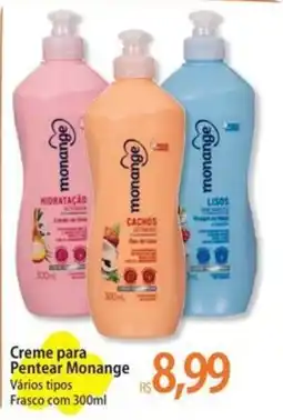 Atacadão Creme para Pentear Monange Vários tipos oferta
