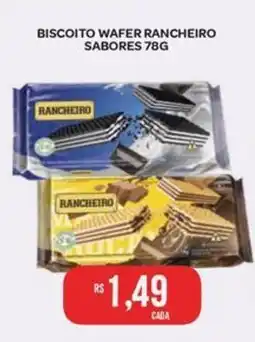 Atacadão Dia a Dia Biscoito wafer rancheiro sabores oferta