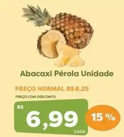 Mercadinhos São Luiz Abacaxi Pérola Unidade oferta