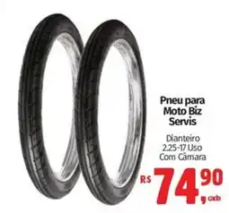 Supermercados Mateus Pneu para Moto Biz Servis oferta