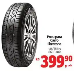 Supermercados Mateus Pneu para Carro Firestone oferta