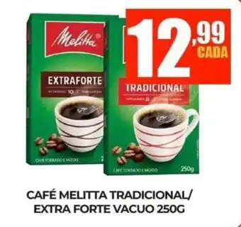 Café melitta tradicional/extra forte vacuo