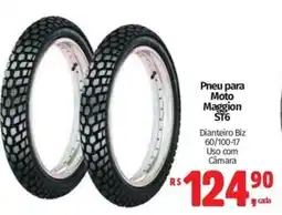 Supermercados Mateus Pneu para Moto Maggion St6 oferta