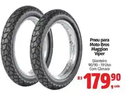 Supermercados Mateus Pneu para Moto Bros Maggion Viper oferta