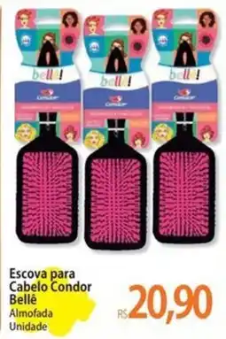 Atacadão Escova para Cabelo Condor Bellê oferta