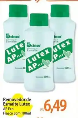 Atacadão Removedor de Esmalte Lutex AP Eco oferta