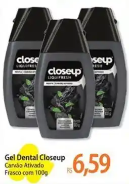 Atacadão Gel Dental Closeup Carvão Ativado oferta