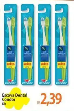 Atacadão Escova Dental Condor Kit oferta