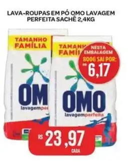 Atacadão Dia a Dia Lava-roupas em pó omo lavagem perfeita oferta