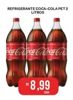 Atacadão Dia a Dia Refrigerante coca-cola pet 2 litros oferta