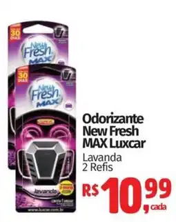 Supermercados Mateus Odorizante New Fresh MAX Luxcar oferta