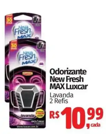 Odorizante New Fresh MAX Luxcar