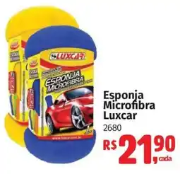Supermercados Mateus Esponja Microfibra Luxcar oferta