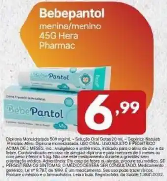 Bebepantol menina/menino