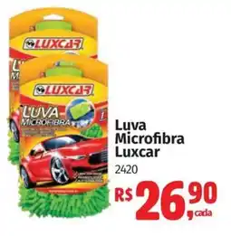 Supermercados Mateus Luva microfibra luxcar oferta